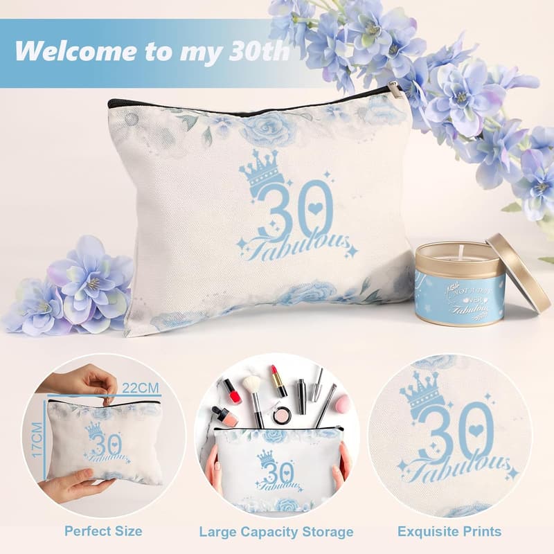 30th Birthday Relaxation Gift Basket for Women