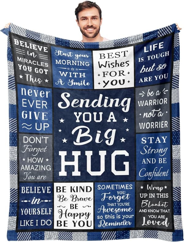 Get Well Blanket for Men - 60