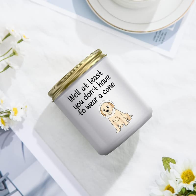 Get Well Soon Lavender Candle for Recovery