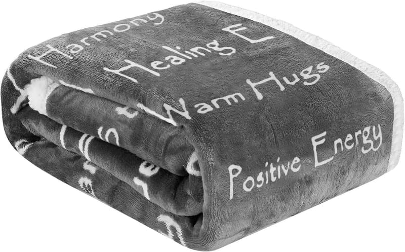 Healing Blanket for Comfort and Support - Grey 50 x 60 Inch