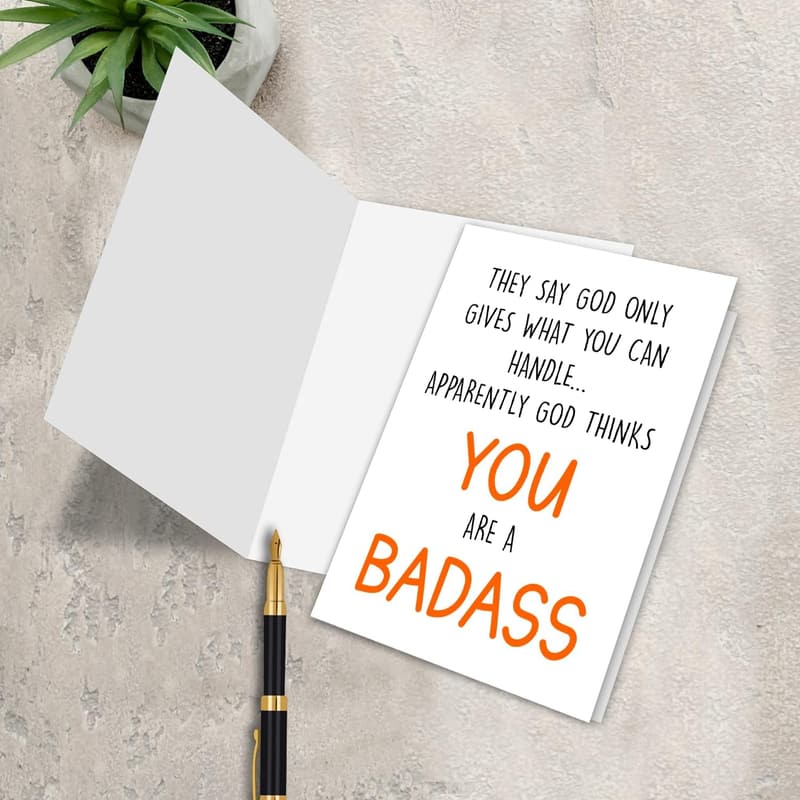 Humorous Get Well Card for Him or Her