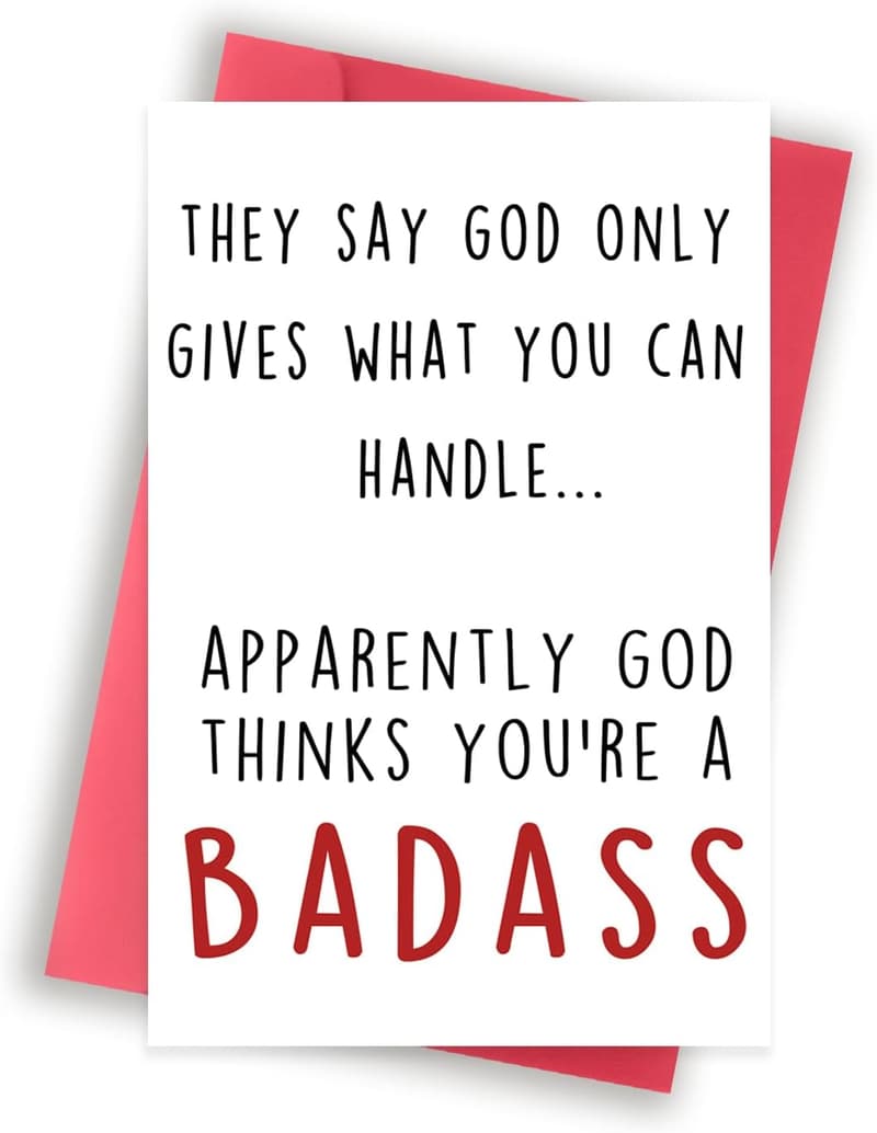Get Well Soon Humorous Encouragement Cards for Friends