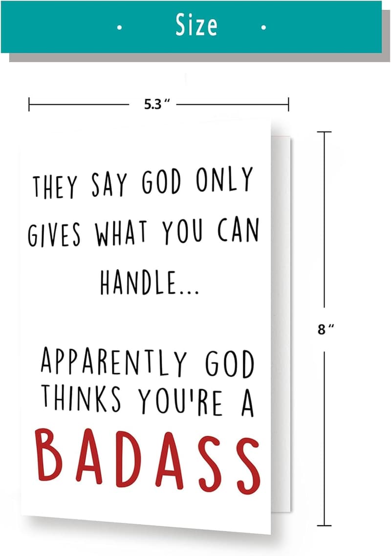 Get Well Soon Humorous Encouragement Cards for Friends