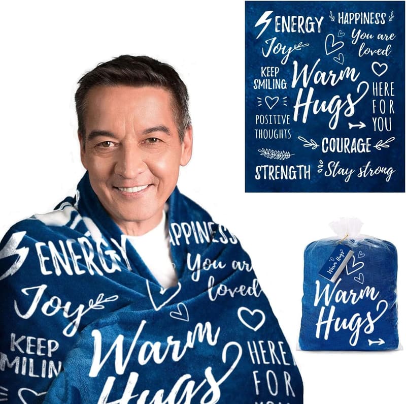 Get Well Soon Blanket – Super Soft Inspirational Healing Blanket, 50