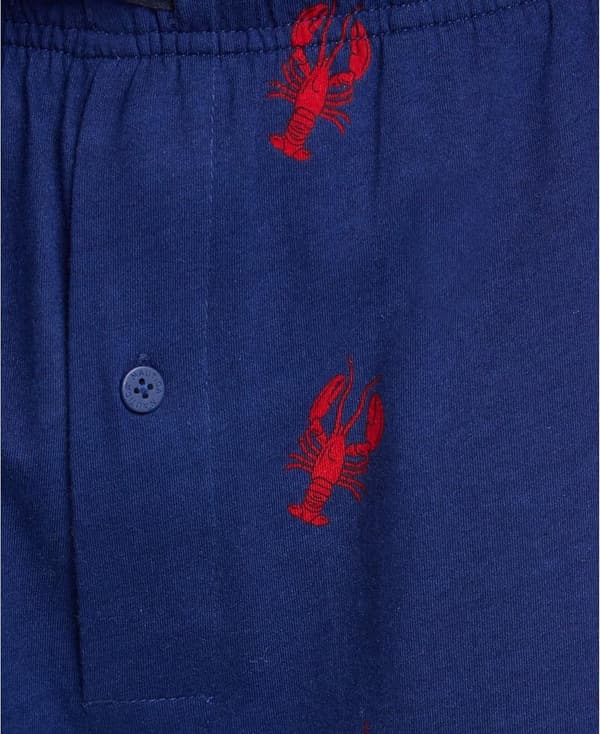 Men's 100% Cotton Sleep Pants with Elastic Waistband