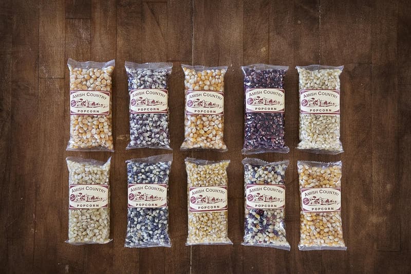 Assorted Non-GMO Popcorn Kernel Gift Set - 10 Pack