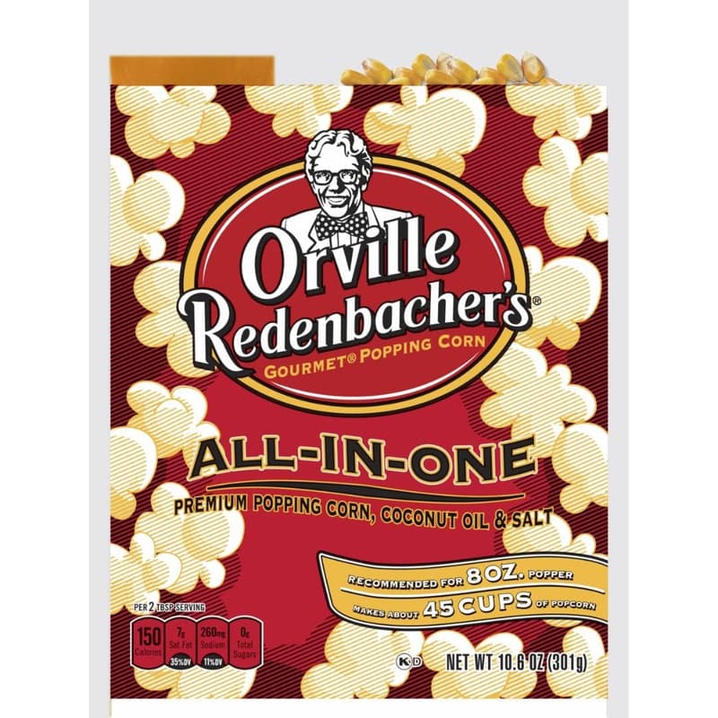 All-In-One Popcorn Kit for 8oz Machine, 24 Pack