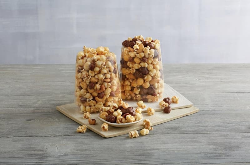 Moose Munch® Premium Popcorn Gift Basket - Sweet & Salty Duo