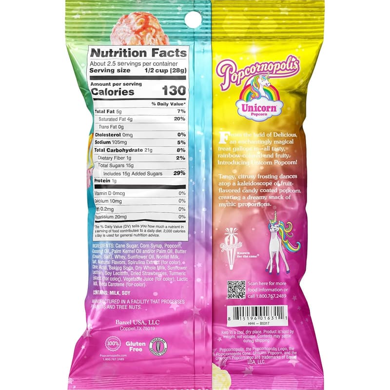 Unicorn Popcorn Gift Pack - 12 Count, 2.65 oz