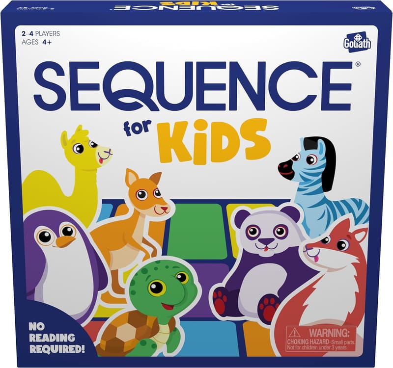 Kids' Strategy Game - SEQUENCE by Jax and Goliath, Multi-Color