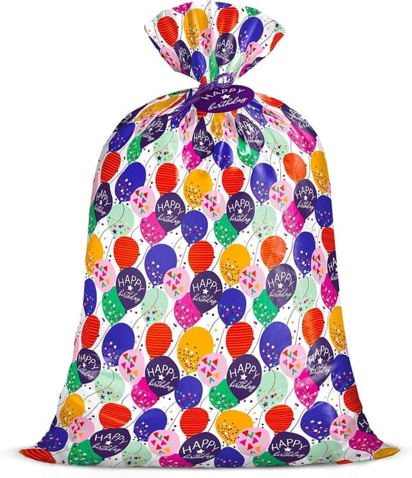Colorful Balloon Gift Bag for Kids' Birthdays - 56
