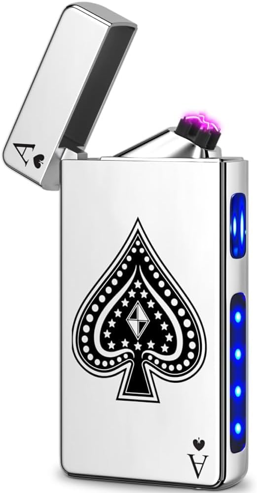 Rechargeable USB C Dual Arc Electric Lighter for Camping