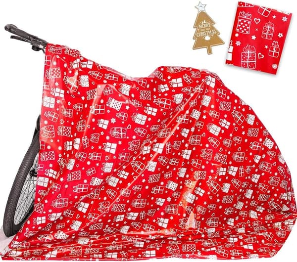 Extra Large Reusable Plastic Gift Bags for Christmas