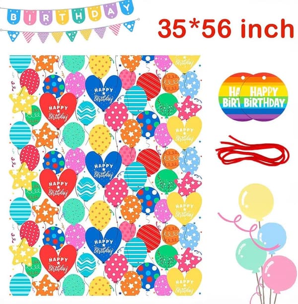 Jumbo Birthday Gift Bags - 36