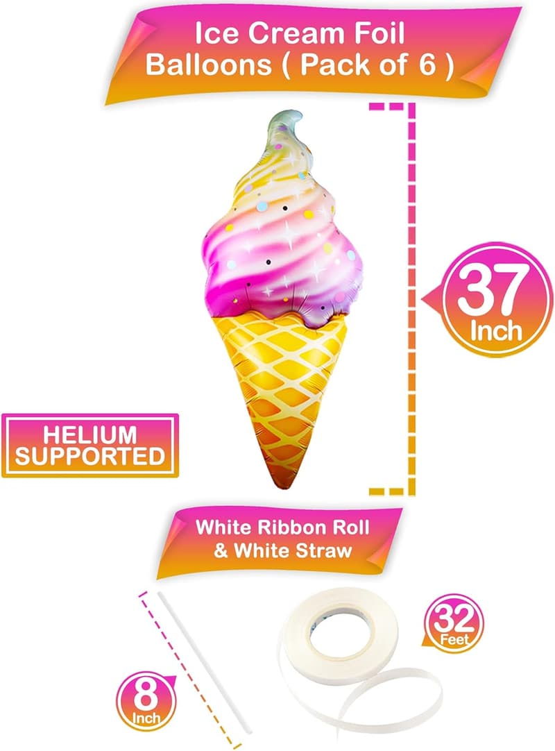 Ice Cream Party Decorations - 37