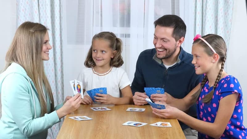 Kids' Card Game Set - Go Fish, Crazy 8's, Old Maid & More