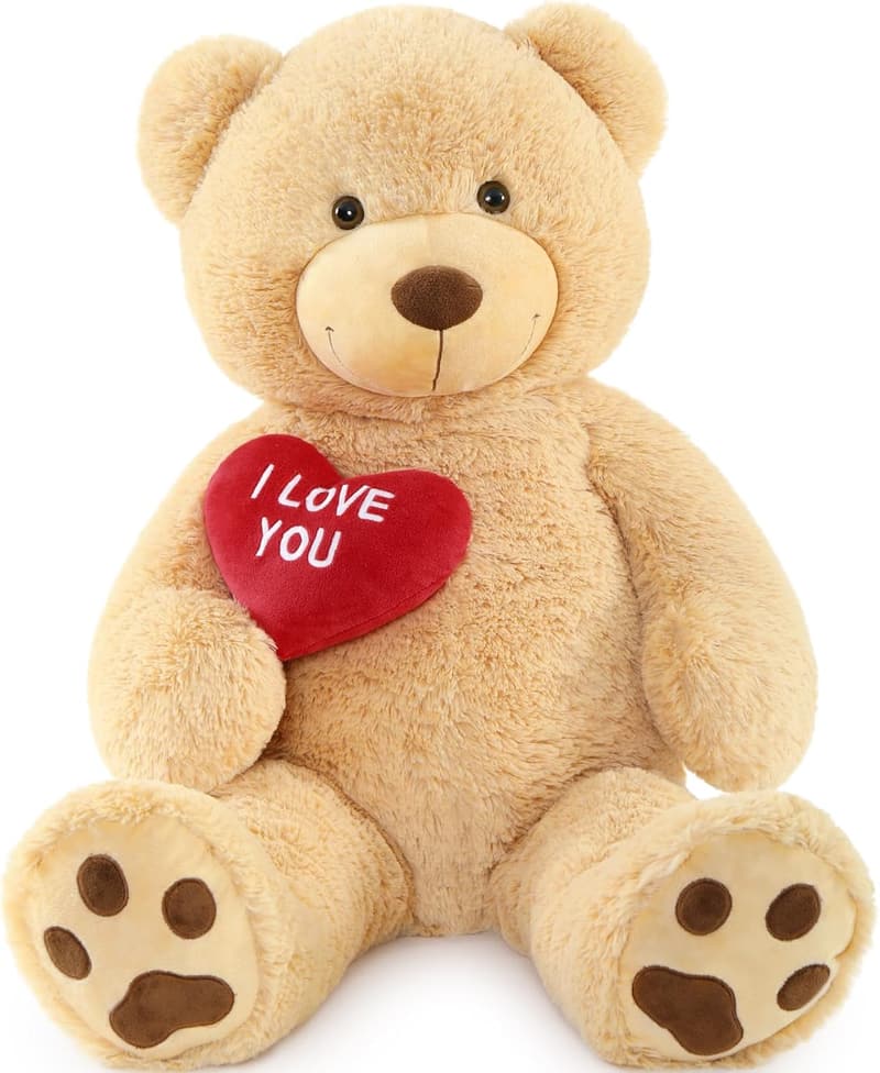 36-Inch Fluffy Teddy Bear with