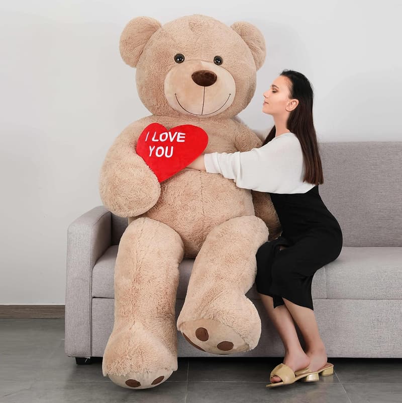 6ft Giant Teddy Bear with 