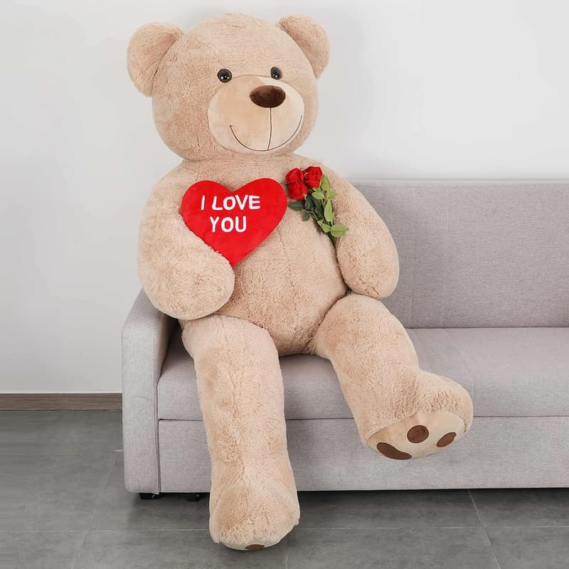 6ft Giant Teddy Bear with 