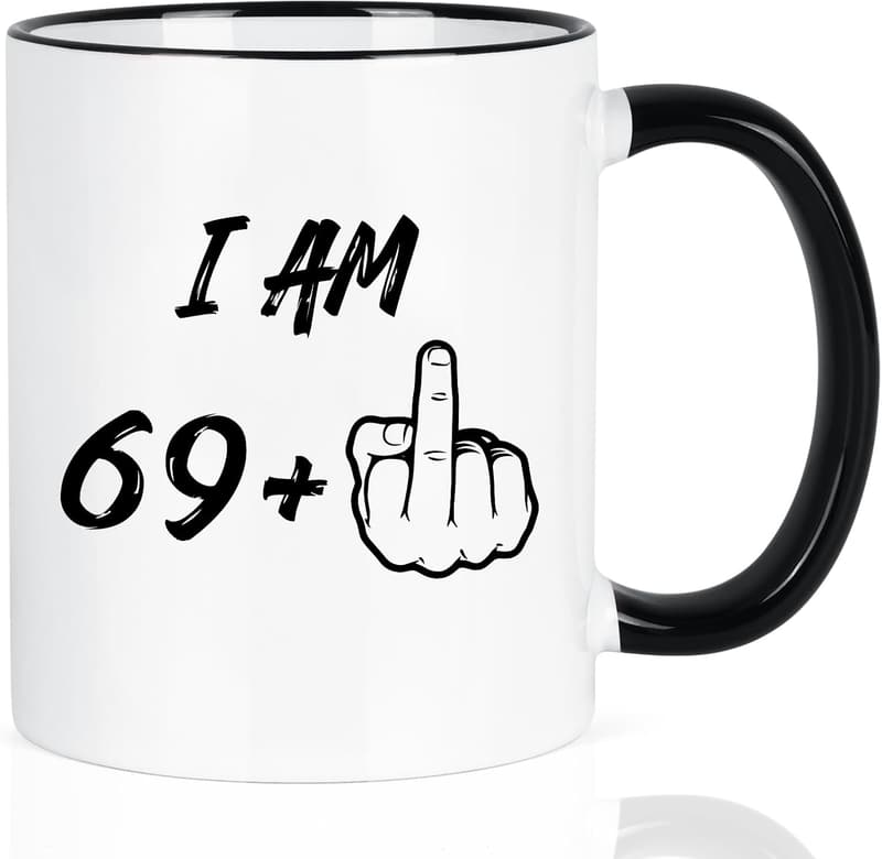 70th Birthday Coffee Mug for Him/Her - 11 oz Novelty Gift