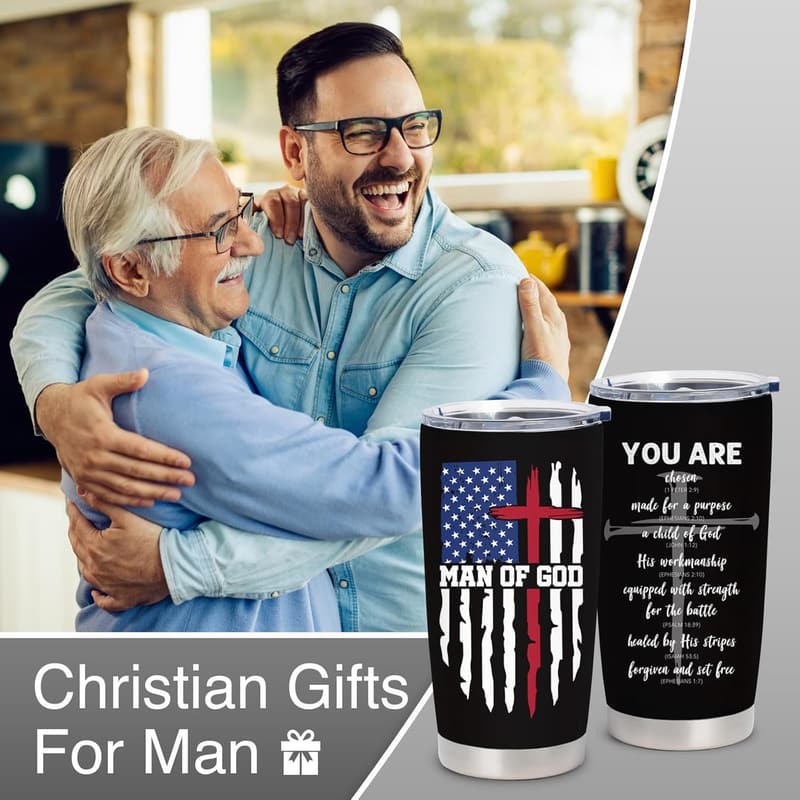 Christian Father's Day 20oz Inspirational Coffee Tumbler