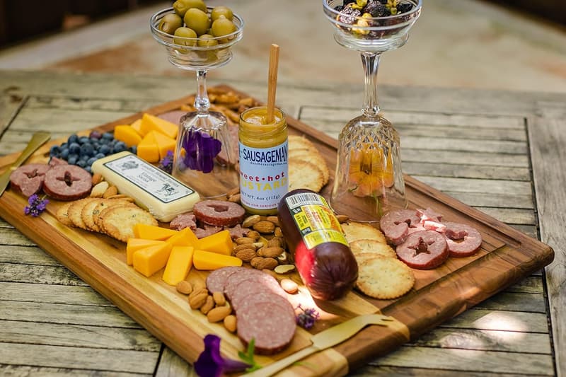 Birthday Gourmet Meat & Cheese Gift Box – 9-Item Snack Basket
