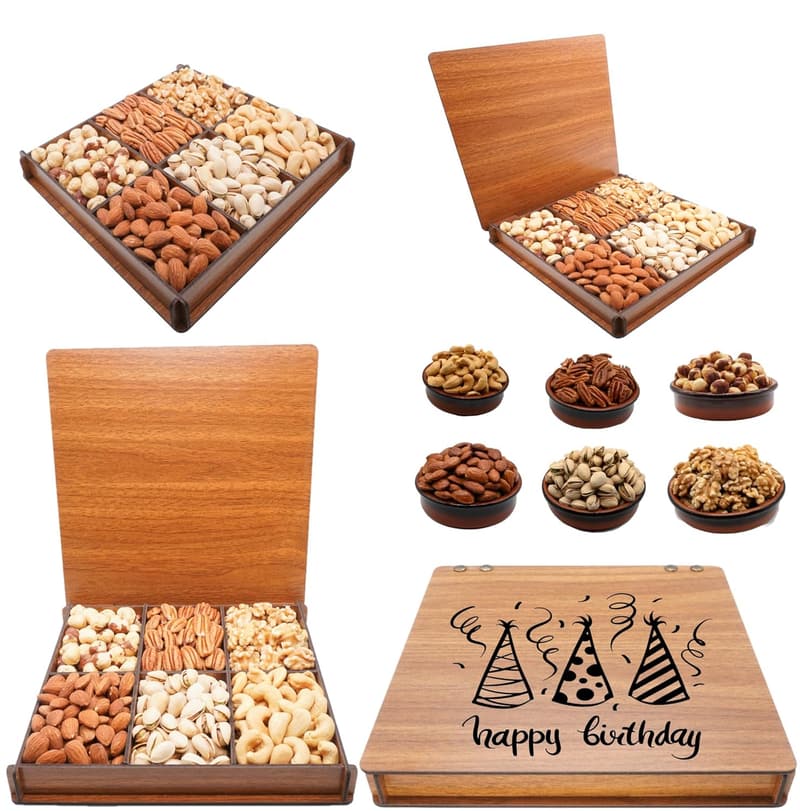 Gourmet Birthday Snack Box Gift Basket for Him