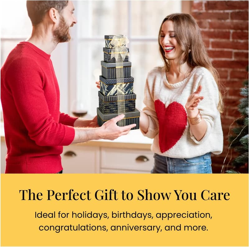 Gourmet Snack Gift Basket Tower for Birthday Celebrations