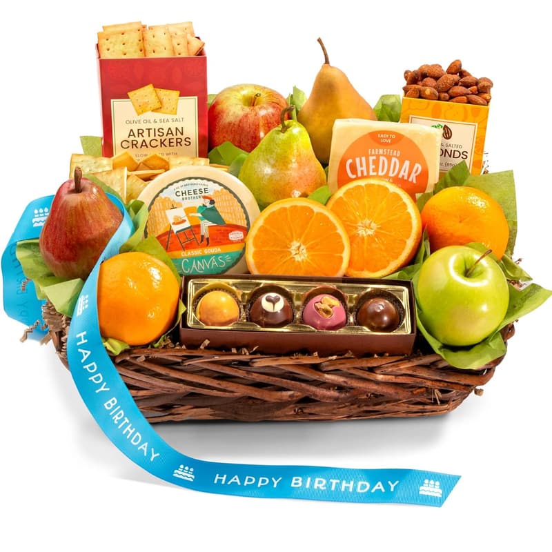 Birthday Orchard Delight Gourmet Gift Basket
