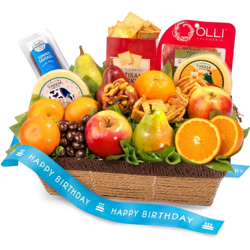 Birthday Sweet & Savory Farmstead Gift Basket