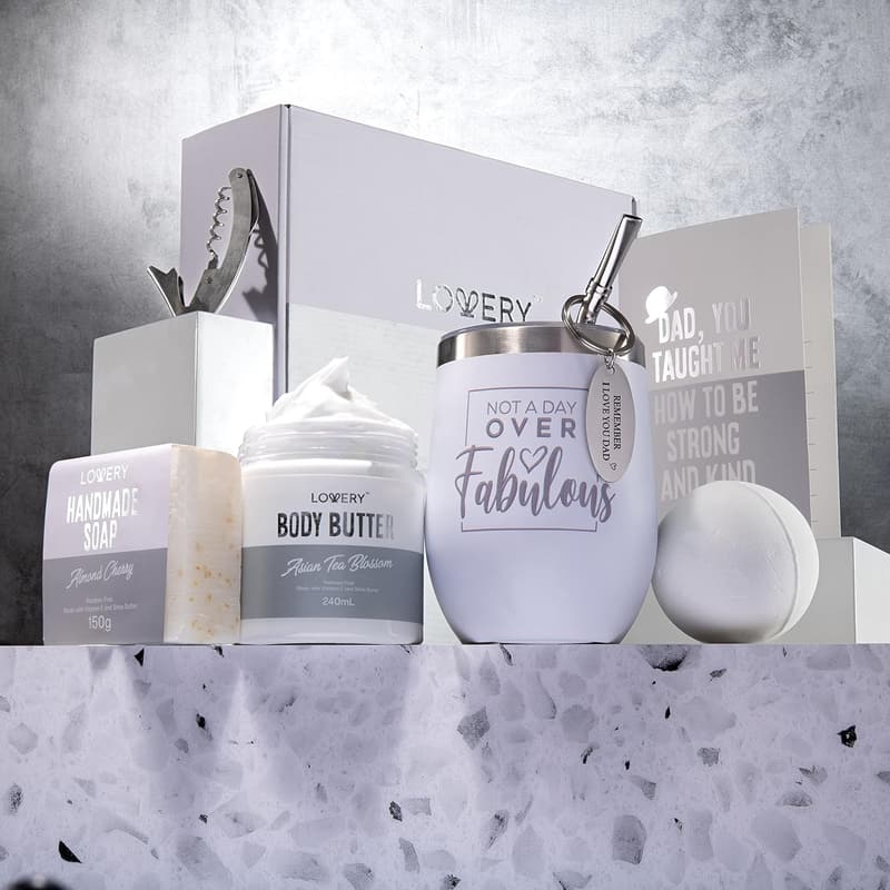 Personalized Spa Gift Set for Dad's Birthday