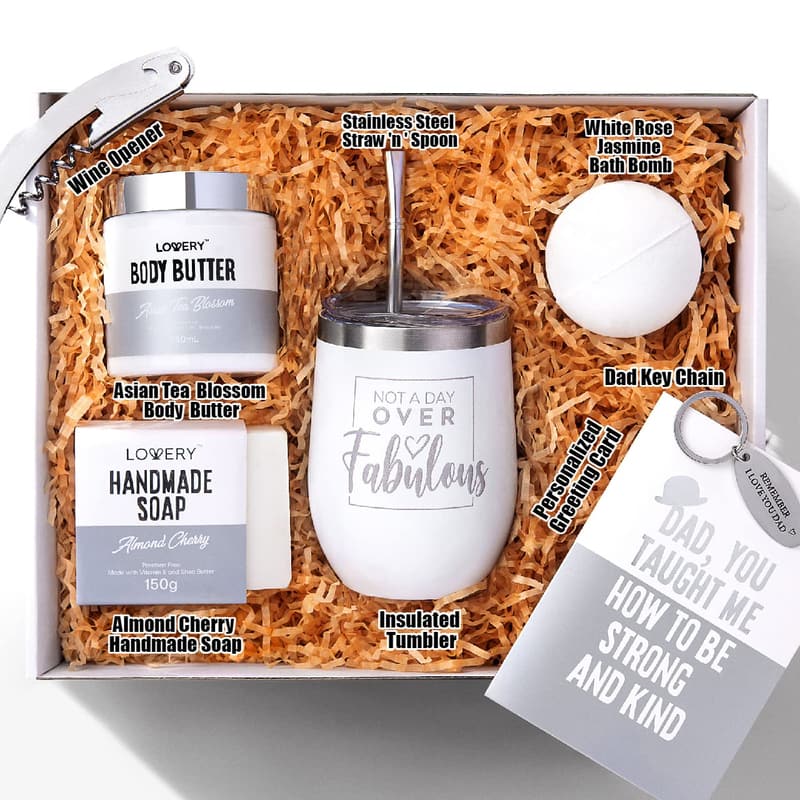 Personalized Spa Gift Set for Dad's Birthday