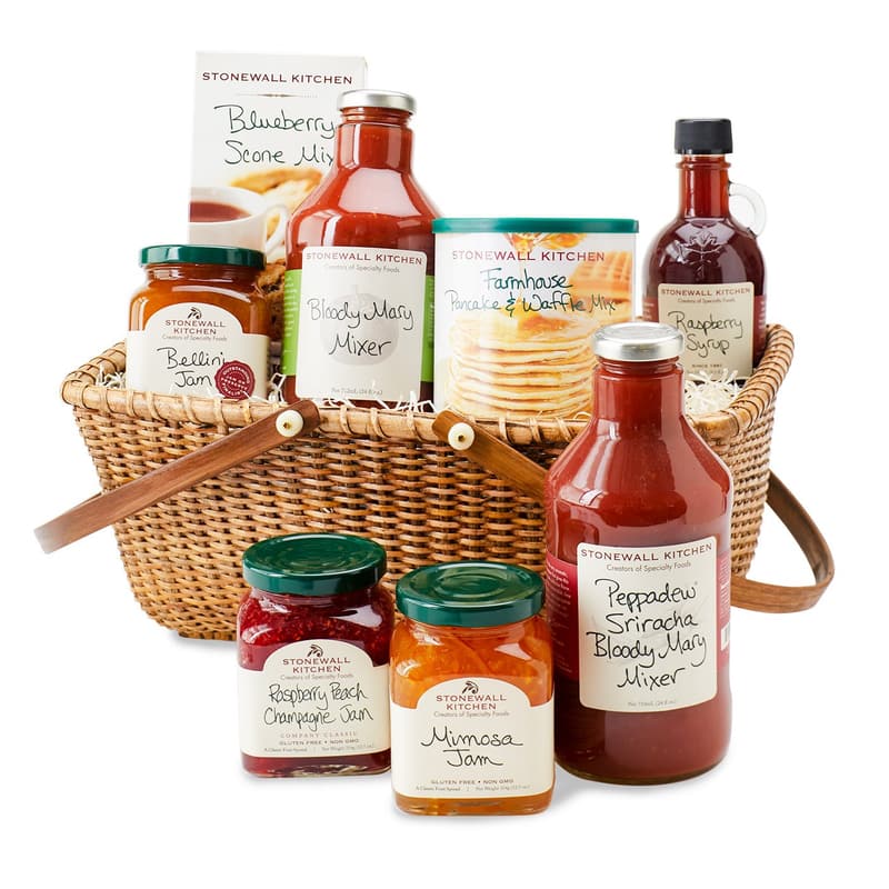 Brunch Gift Basket - 8-Piece Gourmet Set