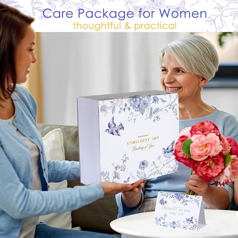 Get Well Soon Care Package for Women with Blanket & Treats