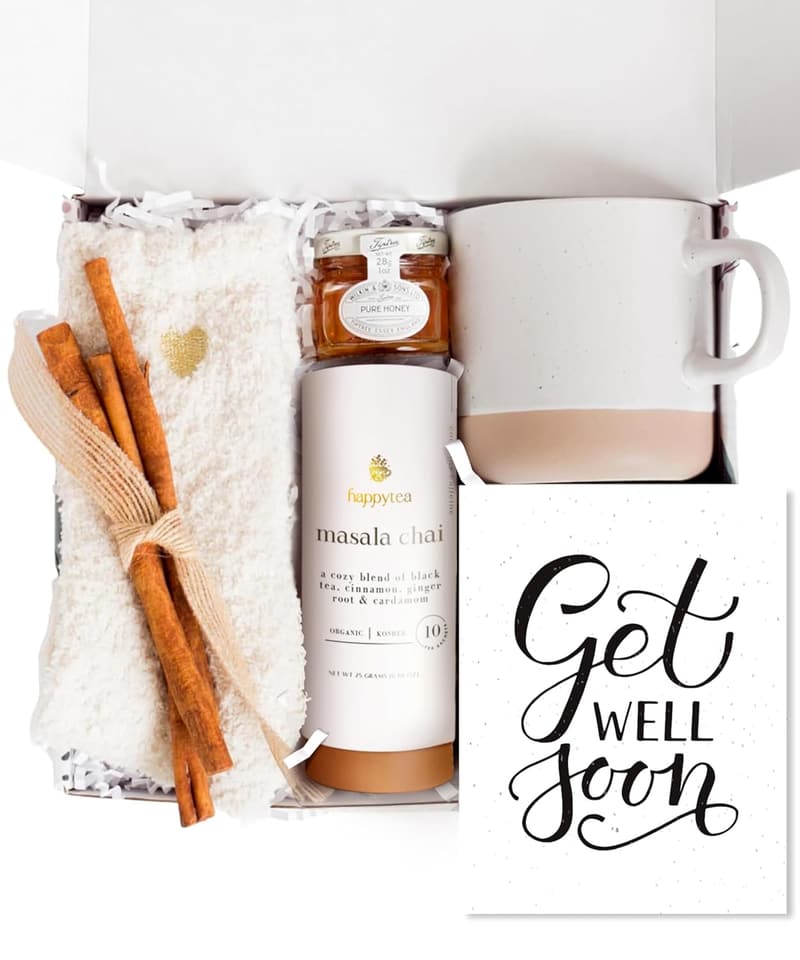 Get Well Soon Gift Basket for Women – Self-Care Essentials