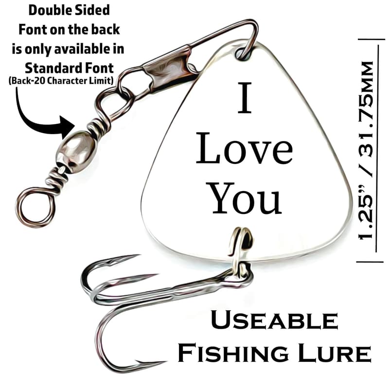 Personalized Fishing Lure for Retirement Gift