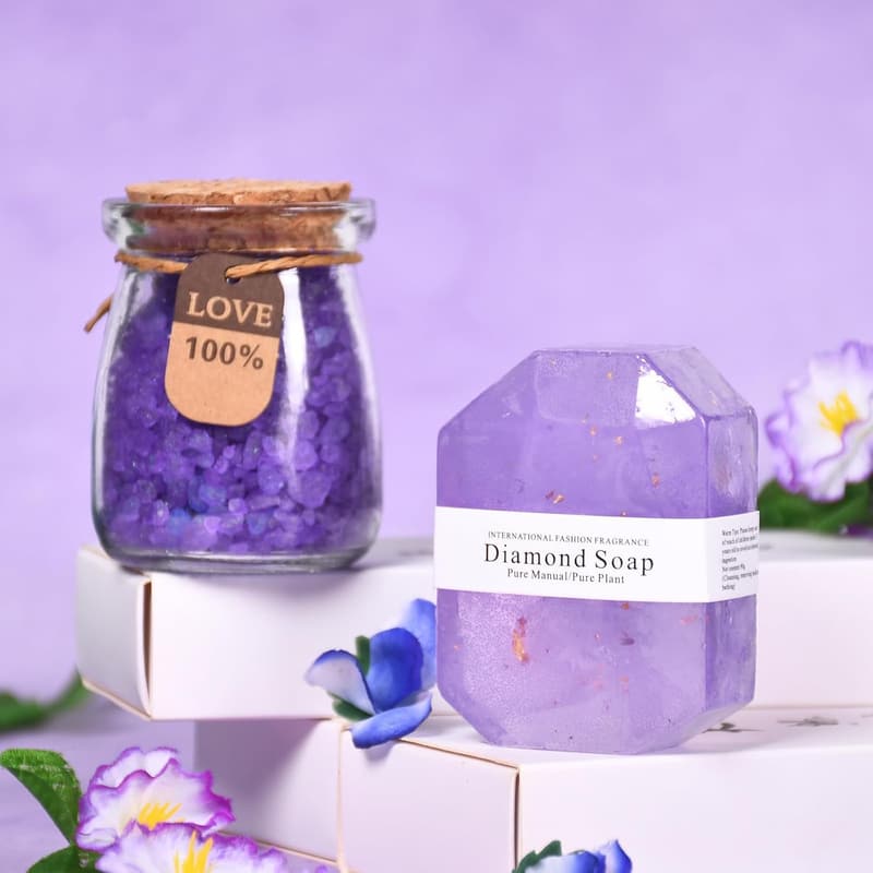 Birthday Lavender Spa Gift Basket for Her