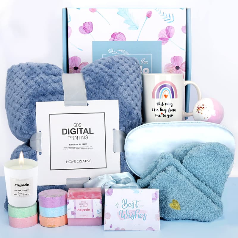 Get Well Soon Care Package for Women - 15-Piece Gift Set