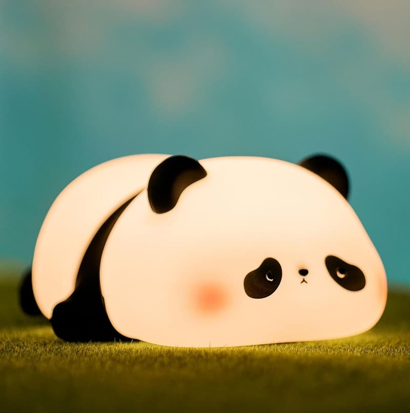 Dimmable Panda Night Light for Kids' Nursery Decor