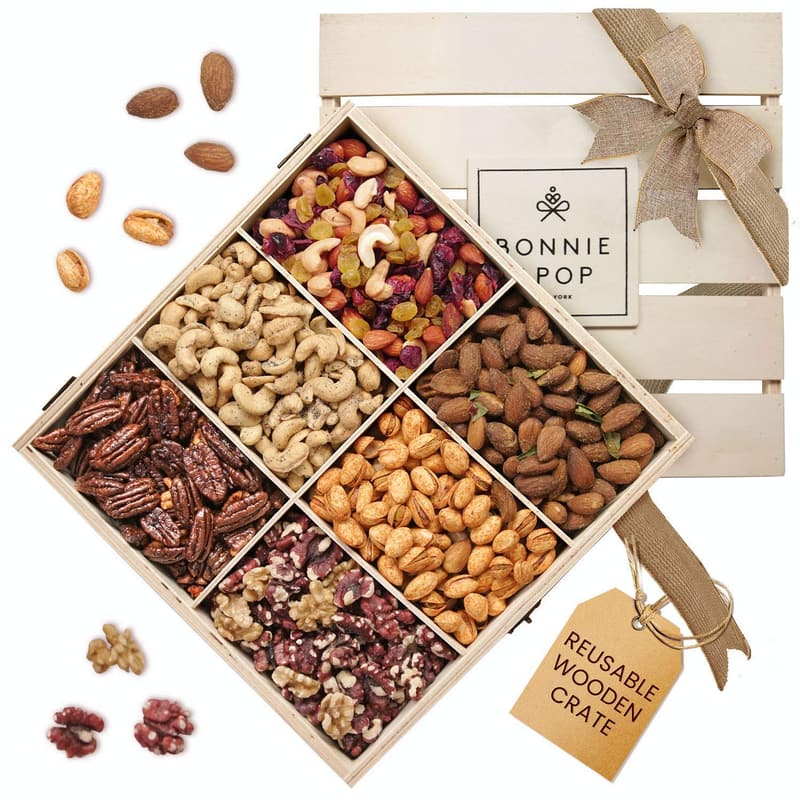 Deluxe Healthy Gift Basket by Bonnie and Pop