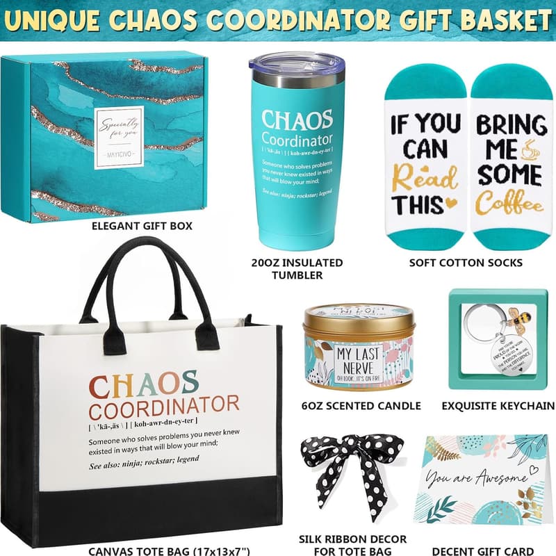Administrative Professionals Day Canvas Tote Gift for Women