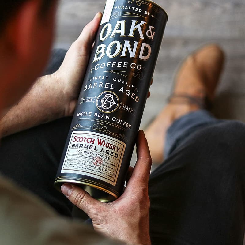 Colombian Single Origin Coffee Aged in Scotch Whisky - 10oz