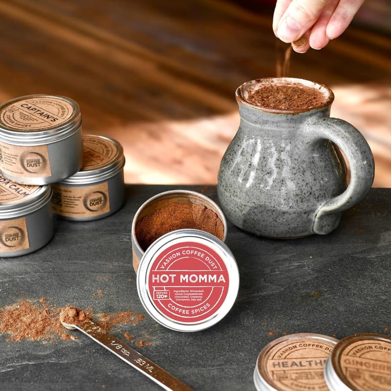 Hot Momma Coffee Spice Blend - Cocoa, Cayenne, Cinnamon