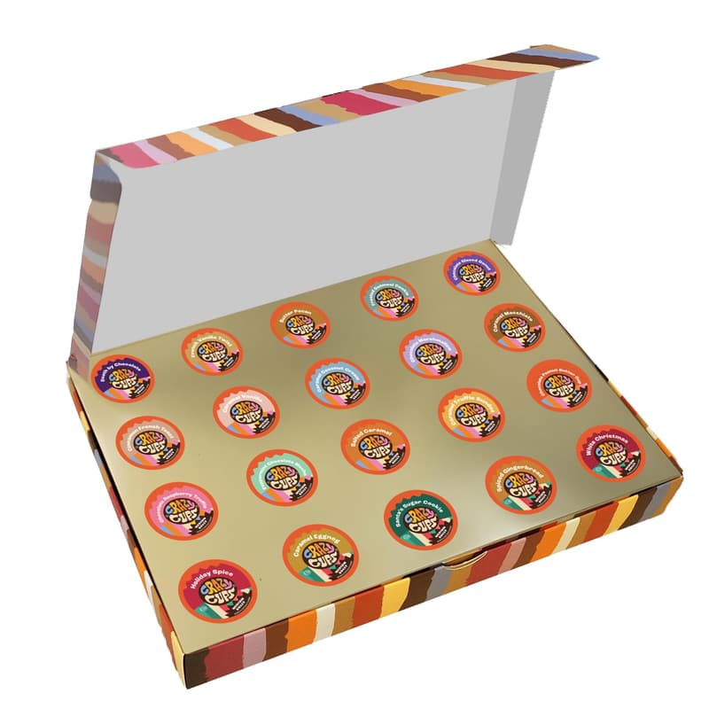 Deluxe Flavored Coffee Gift Box for Keurig - 20 Count