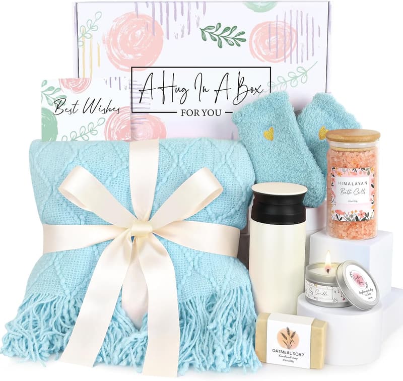 Get Well Soon Gift Basket for Women - Self Care Package