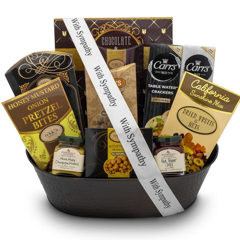 Sympathy Gift Basket | Gourmet Condolence Treats