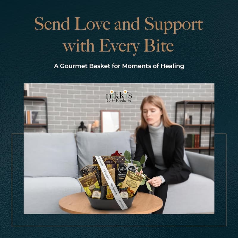 Sympathy Gift Basket | Gourmet Condolence Treats