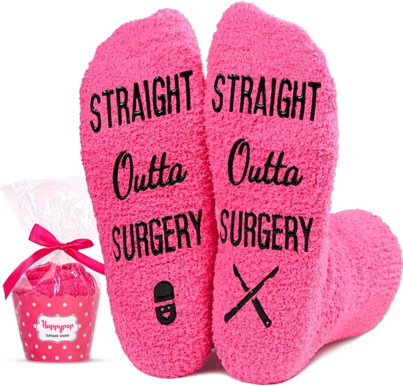 Get Well Soon Gift Set: Women's Recovery Socks