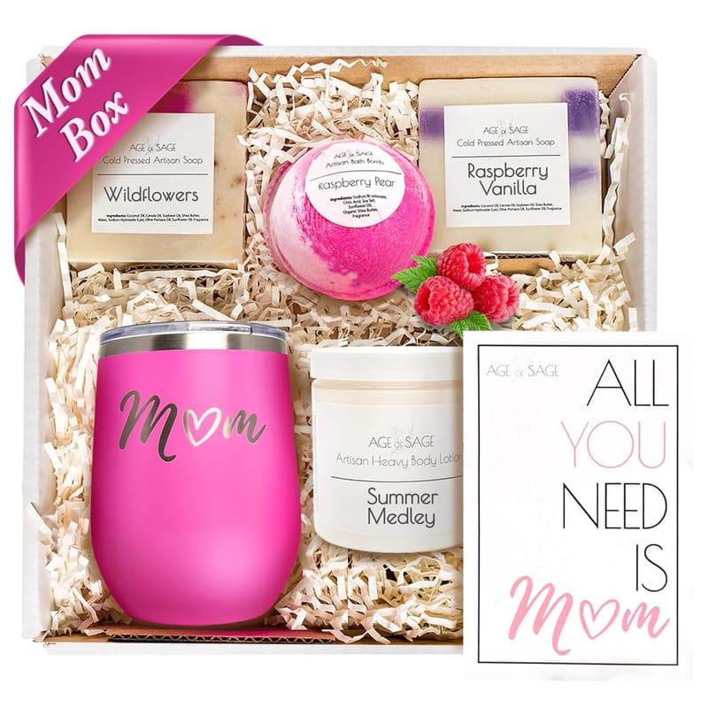 Mother's Day Spa Gift Basket for Women - Relaxation & Pampering Set