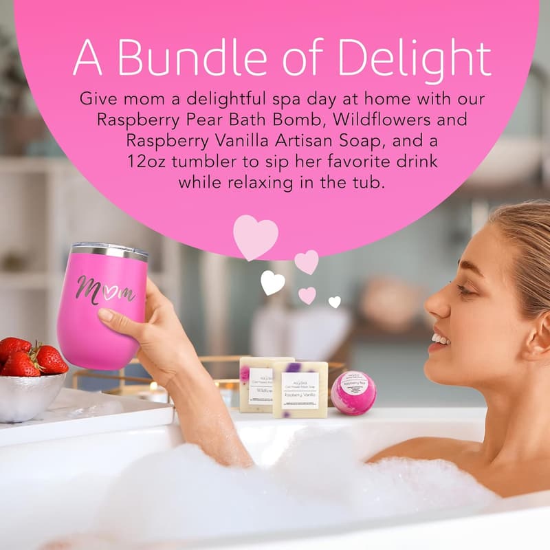 Mother's Day Spa Gift Basket for Women - Relaxation & Pampering Set